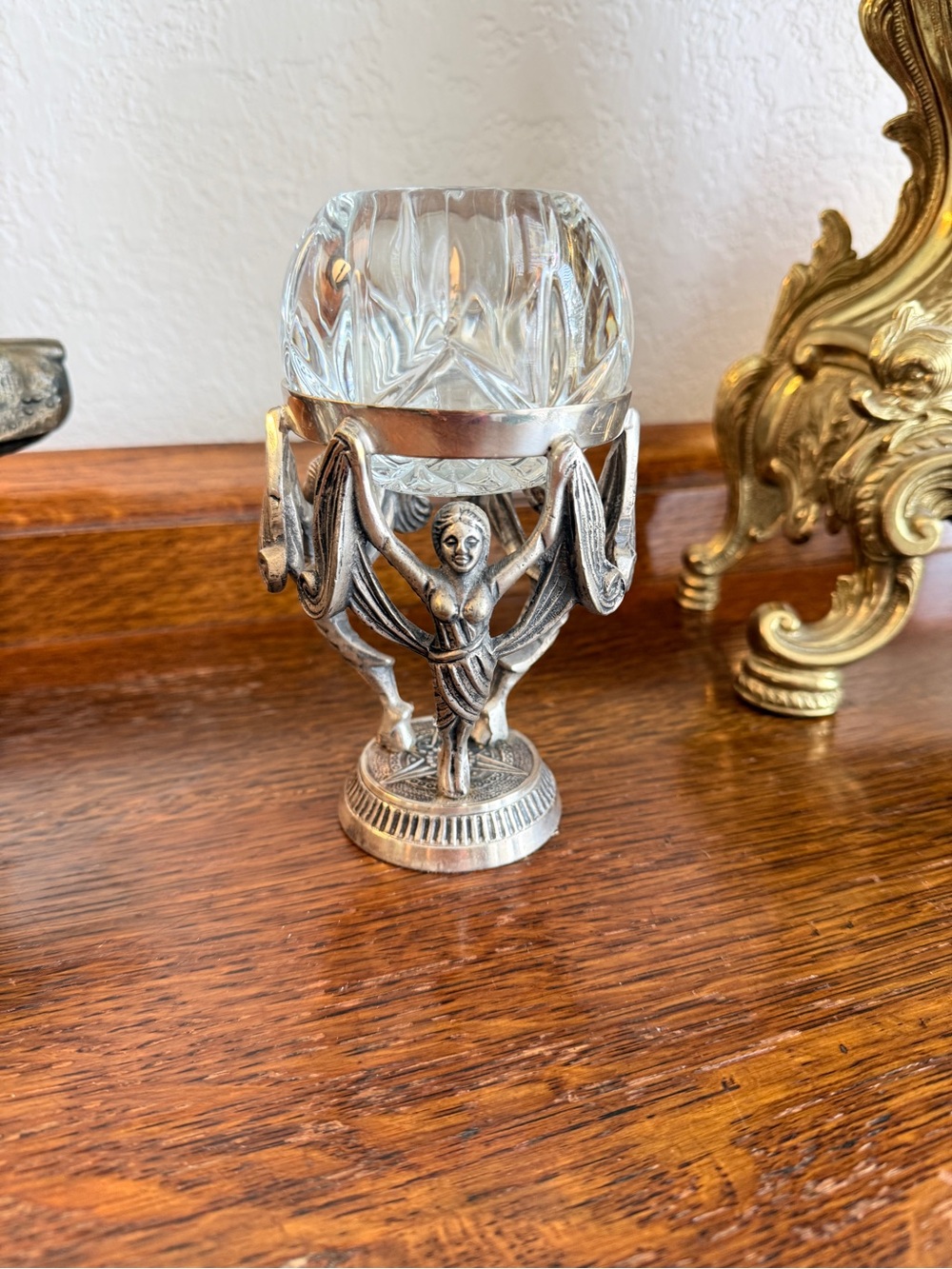 Ornate Silver “Thread of Life” Votive Holder – Zeus & The Fates - Picture 17 of 17